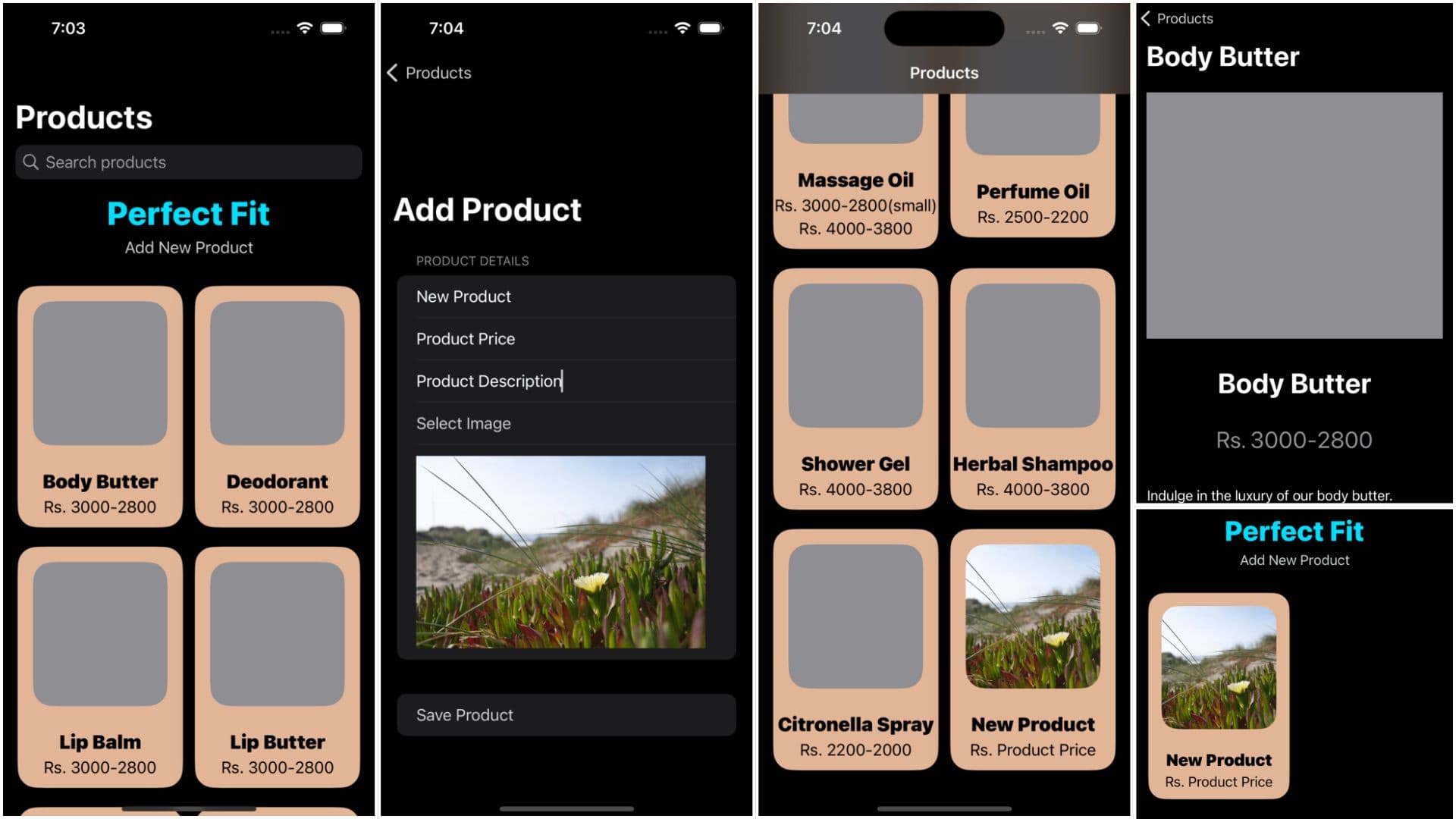 Perfect Fit – SwiftUI Inventory Management App